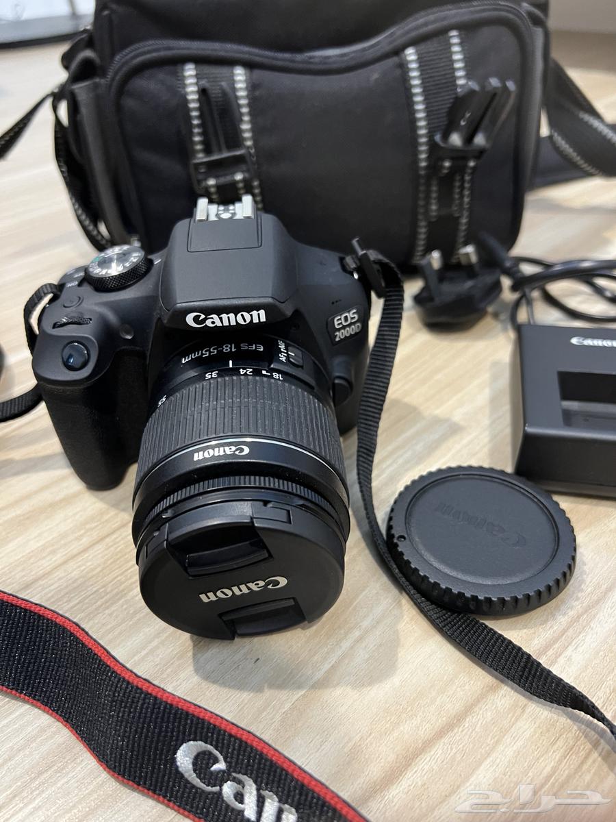 كاميرا كانون 2000d64589557385985110