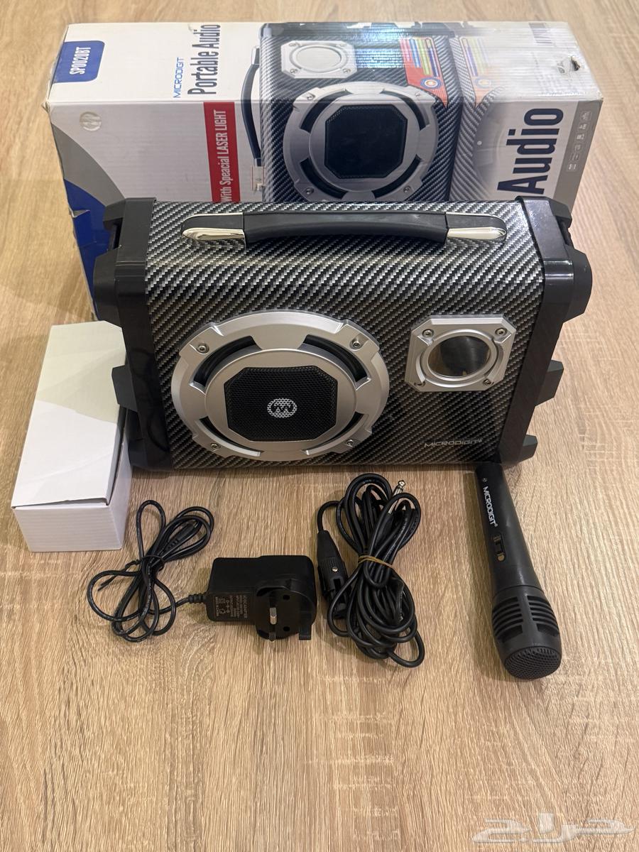 Used MICRODIGIT&reg; Portable Speaker Model64595956272514111