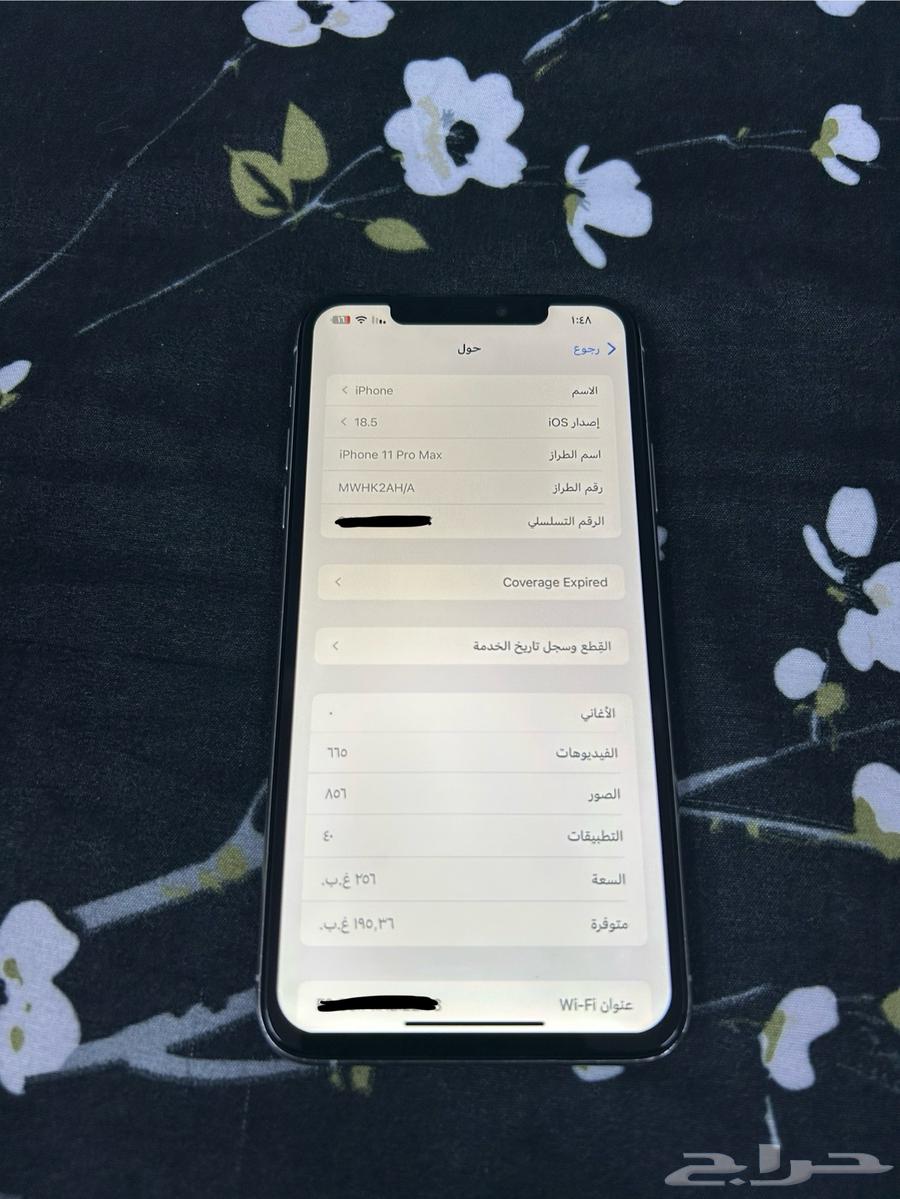 ايفون 11 برو ماكس 256 قيقا 100 بطاريه 800 ريال64595586832515113