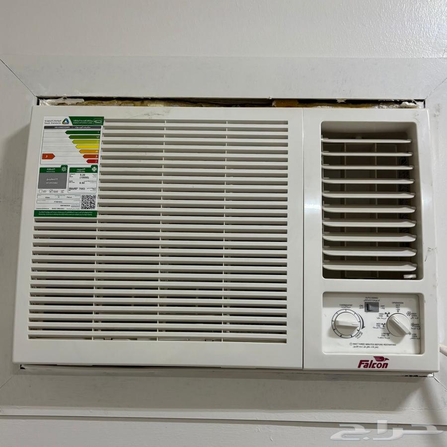 مكيف شباك شركة فالكون طن ونص64595562637571110