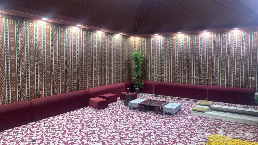 للبيع خيمة ملكي 5 6 الموقع ساجر مع الأثاث والمكيف64594886869505112