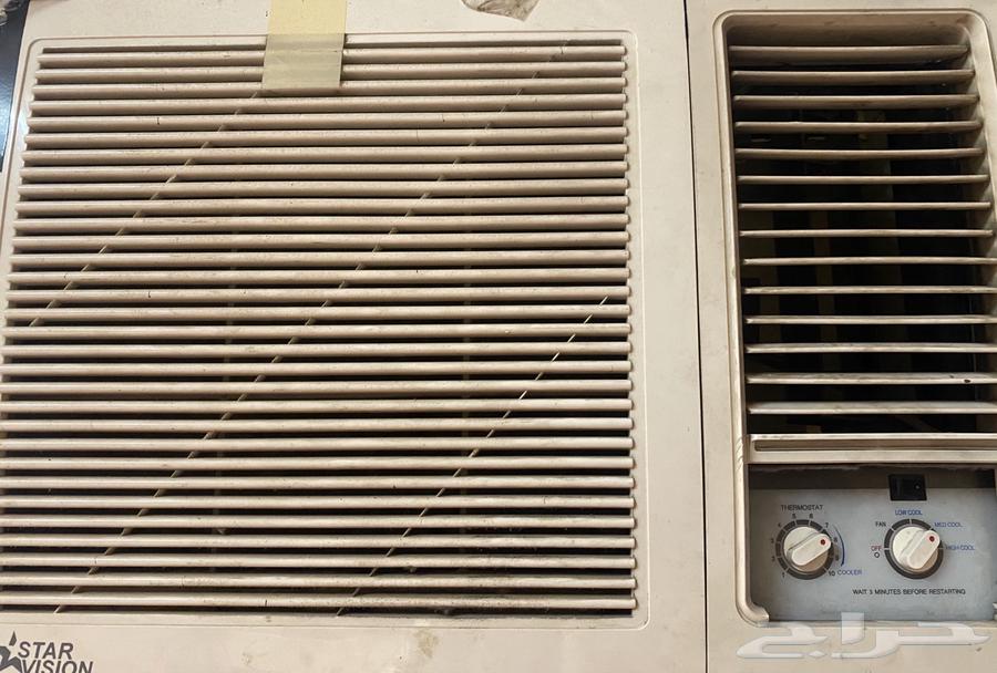 مكيف شباك للبيع بحاله الجديد64590347463811110