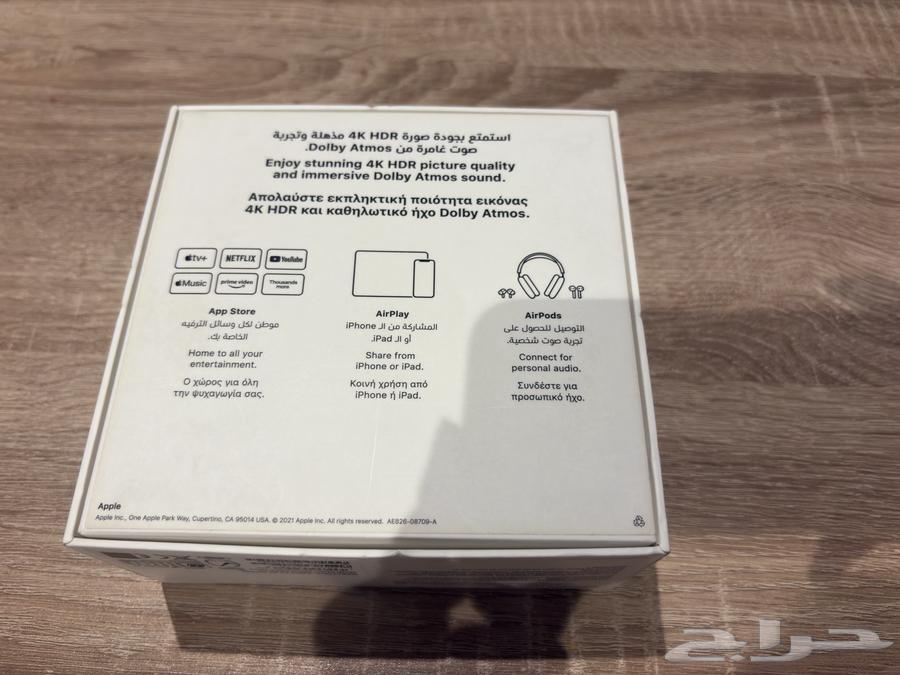 ابل تي في نظيف مع جميع الملحقات على السوم64594148914947112