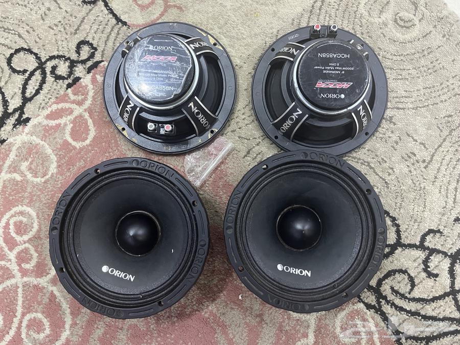 6 speakers from ORION company model HCCA854NHP64589463216513113