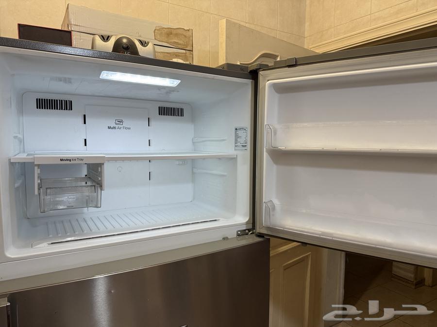للبيع ثلاجة LG سعة 21.5 قدم LG refrigerator 21.5 cu.ft.64592541005058113