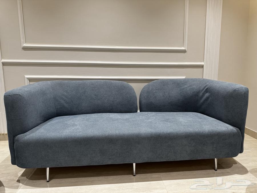 طقم كنب من 5 قطع موديل جديد اللون ازرق64594053826819113