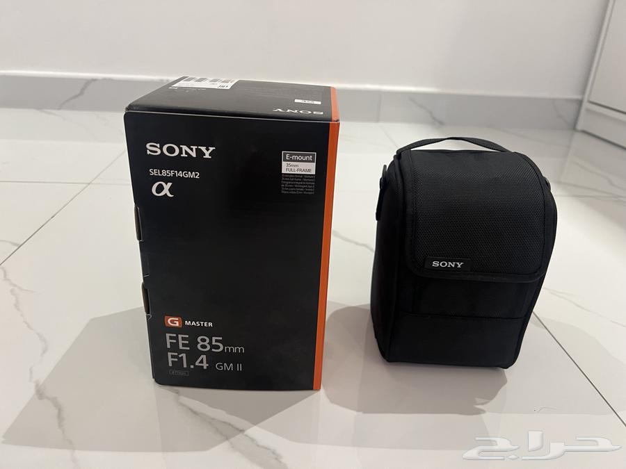 عدسة سوني الاصدار الثاني G Master 85mm f 1.464593155547011110