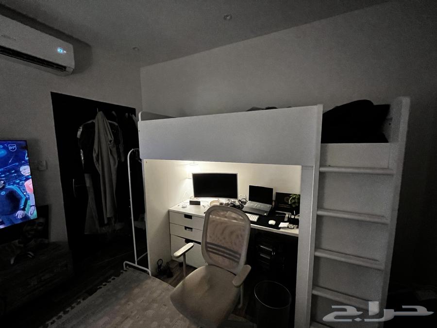 غرفة صغيره للبيع وسرير 3 164591334771715113