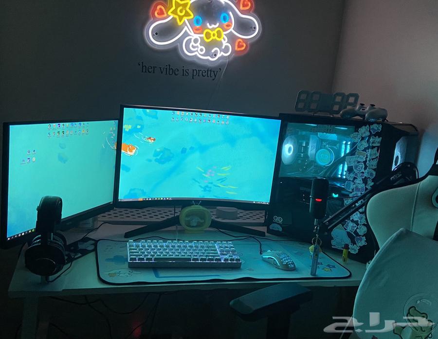 بي سي كامل للبيع مع جميع ملحقاته64589042638081110