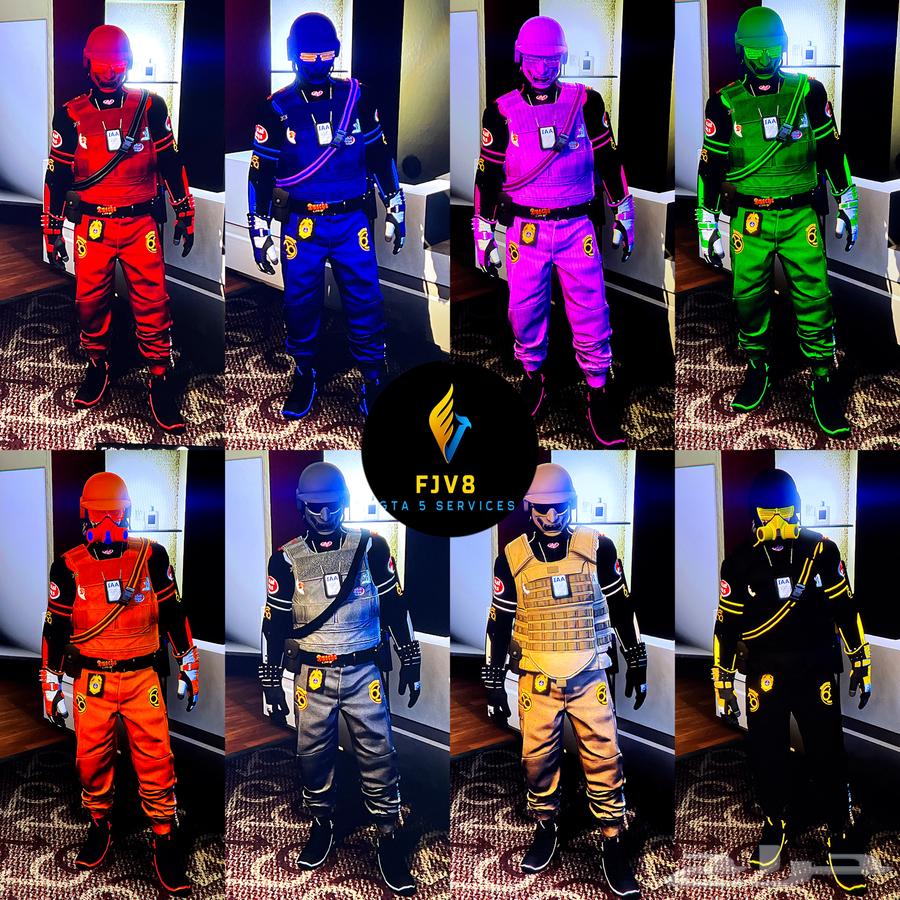 قراند 5 خدمه تعديل ملابس مدموجه نت كت PS4 و PS564589079818754110