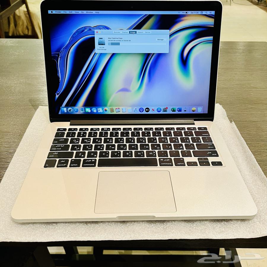 للبيع ماك بوك برو 2015 بحاله ممتازه64588236153091113