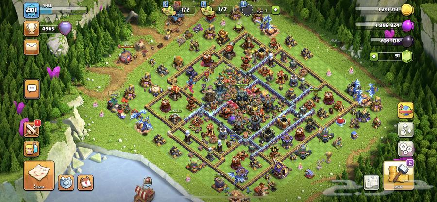 حساب كلاش اوف كلانس تاون17 شبه ماكس64588544743682112