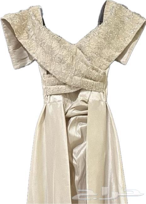 فستان سهره فخم واللون سكري المقاس اكس سمول والثاني مقاس لارج64588856246914111