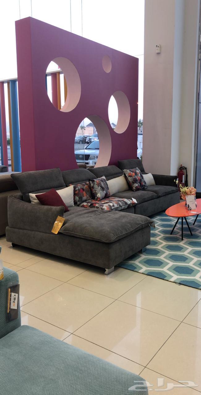 للبيع كنب اثنين اخو الجديد اثاث64595341719555110