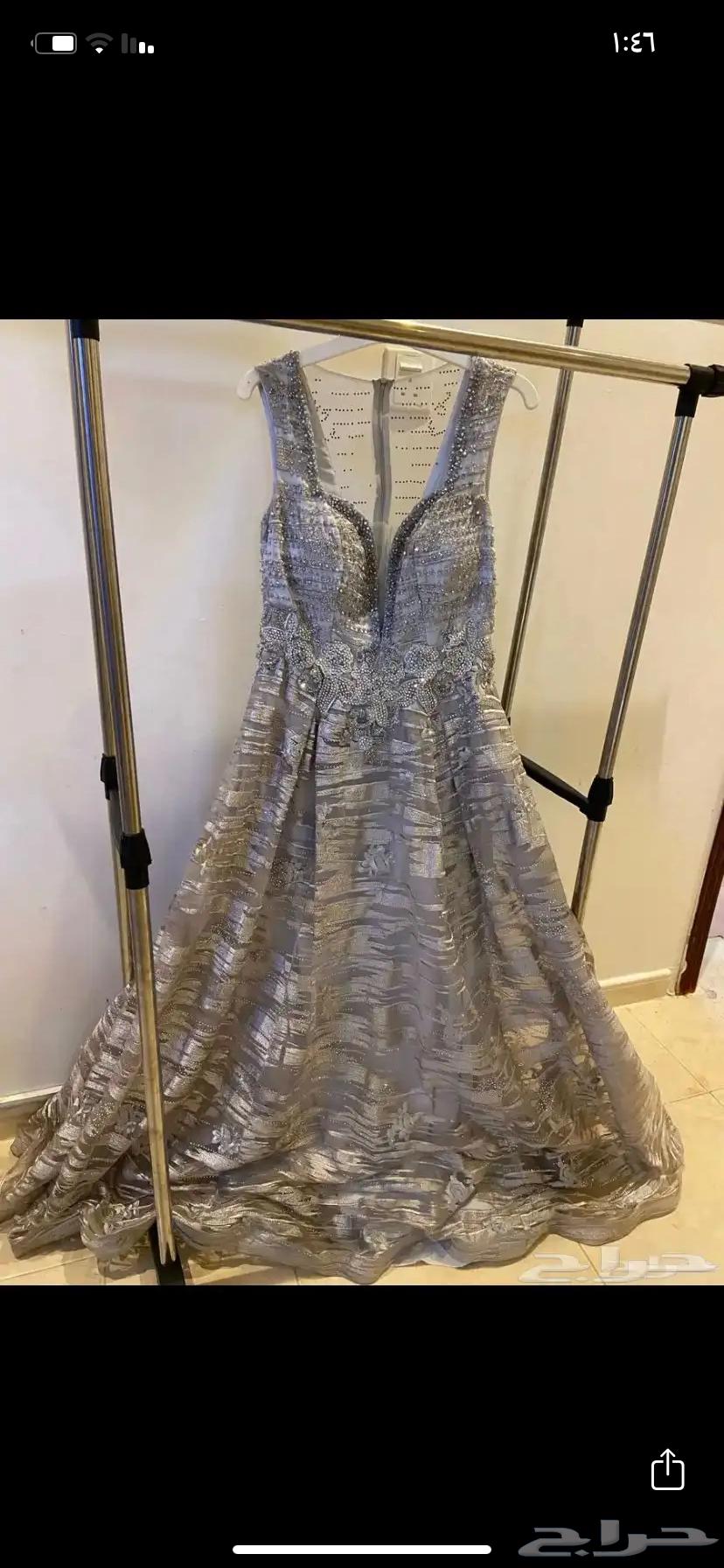 فستان سهرة جديدة لم يلبس بسبب الغاء زواج64595833562371111