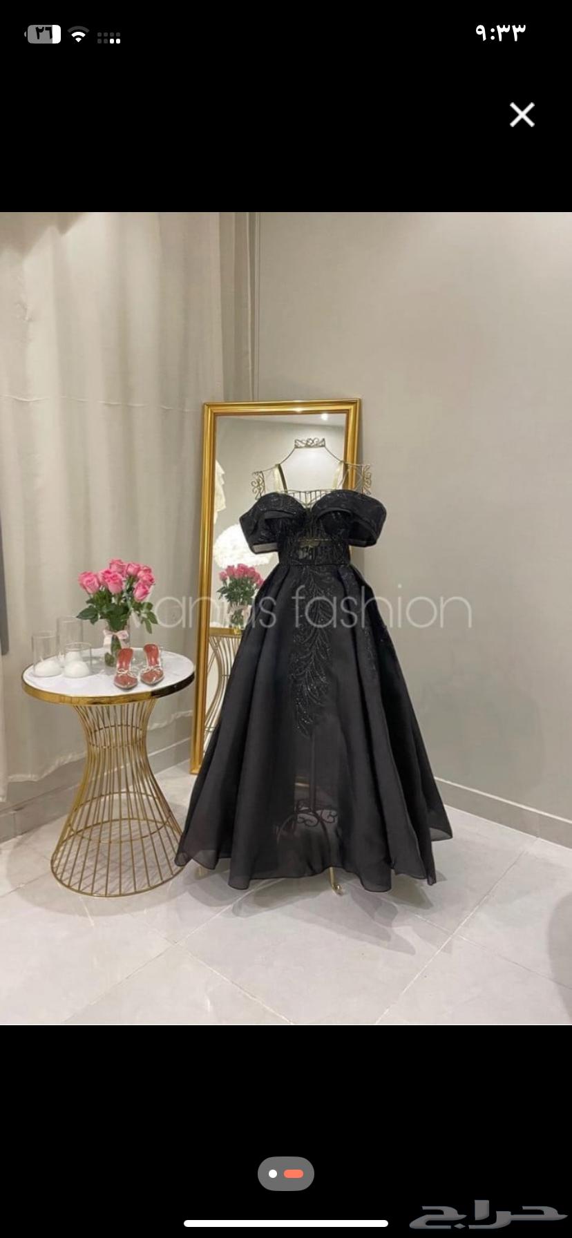 فستان للبيع استخدم مره وحده ومافيه اي تشقق64591550470274110