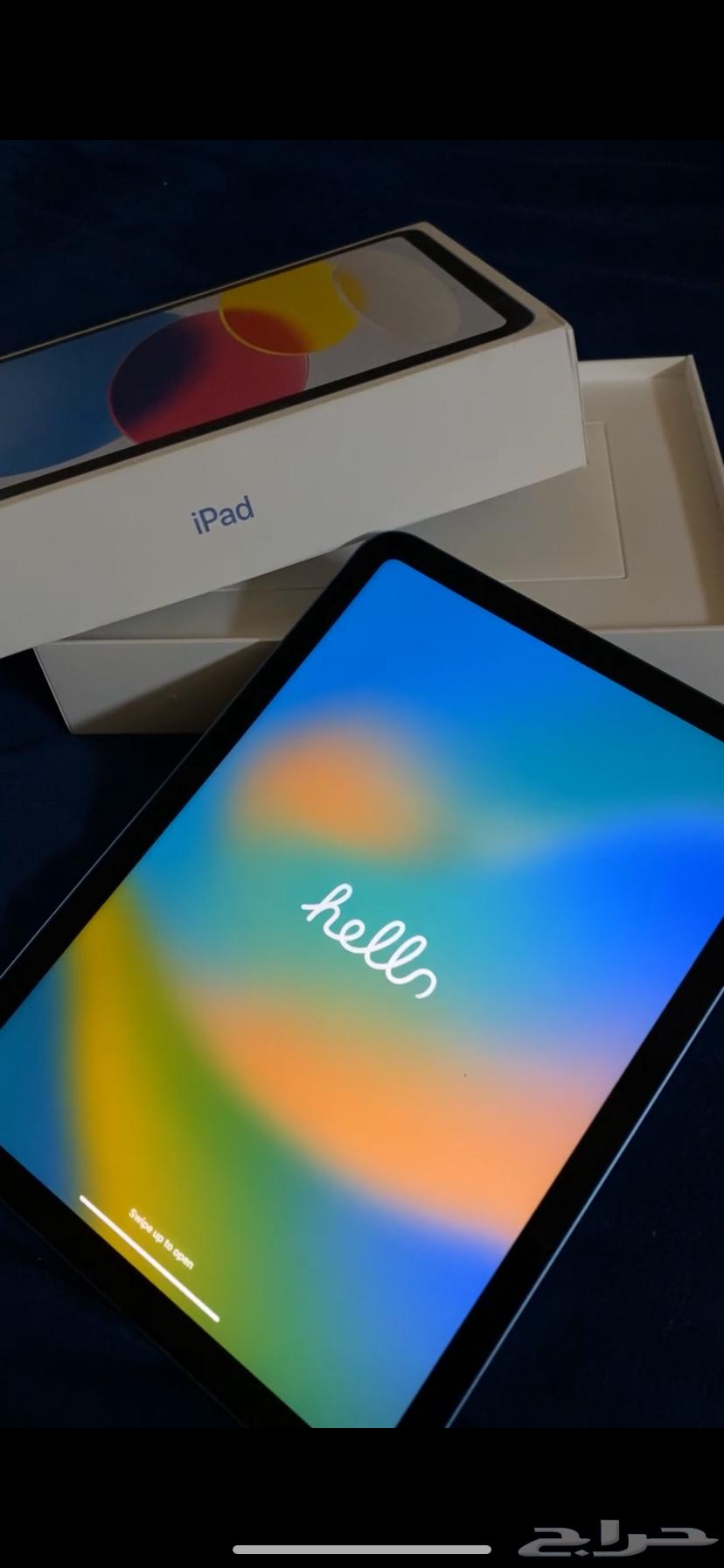 ايباد الجيل العاشر نظيف وجديد مافيه ولا شي لكن ماعاد احتاجه64593949936515110