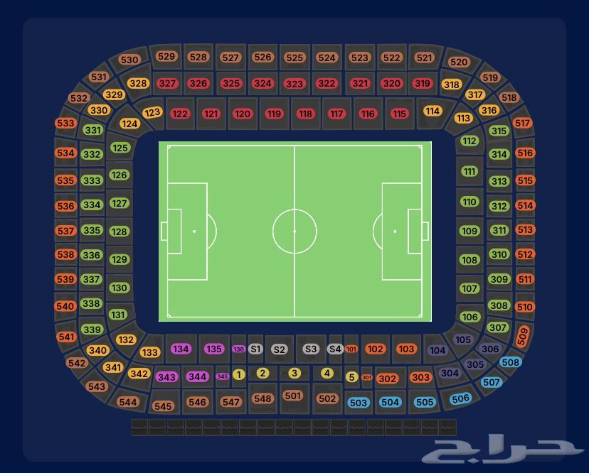 Two tickets for Al-Nassr vs. Al-Ittihad match on the front64592890219011110