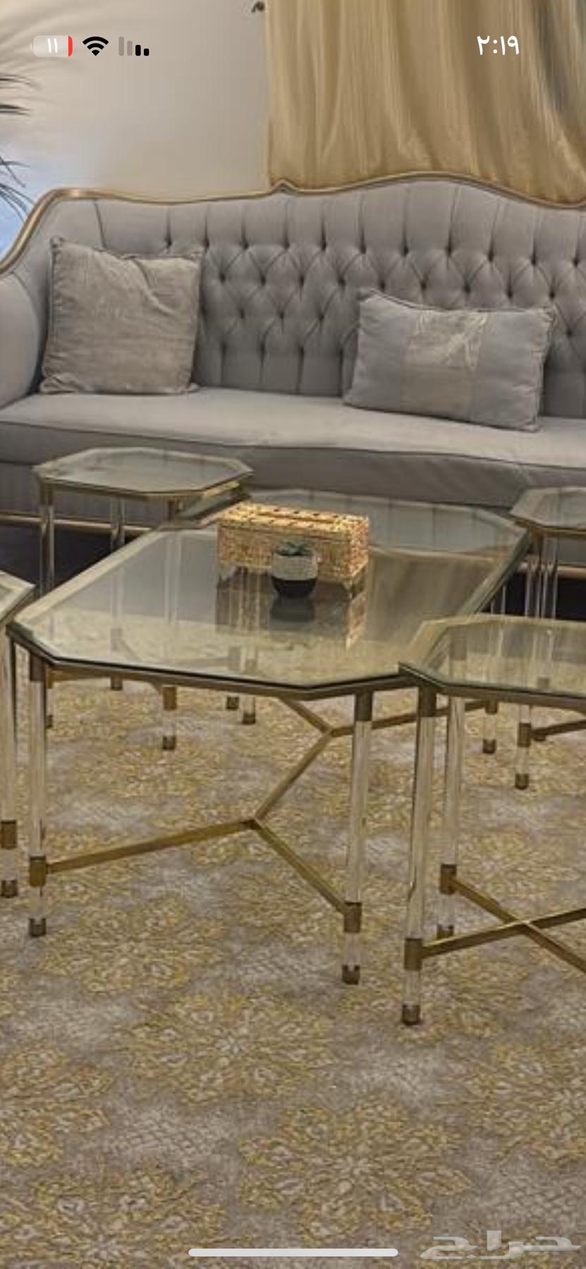 Clean sofa for sale with table, no negotiation with Saeed64588918350210111