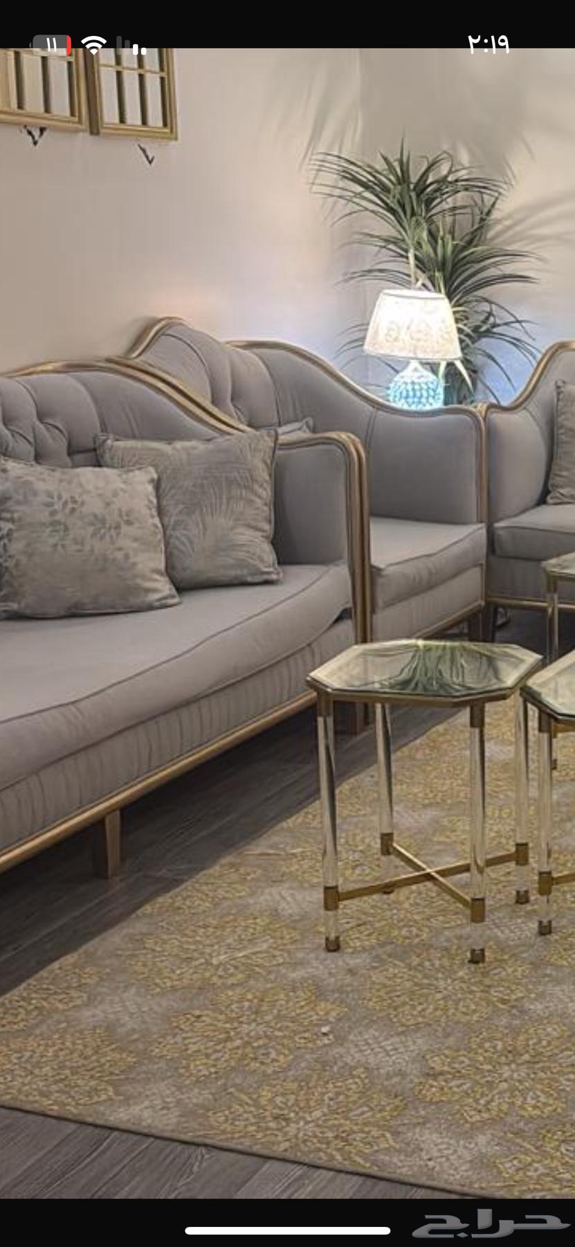 Clean sofa for sale with table, no negotiation with Saeed64588918350210112