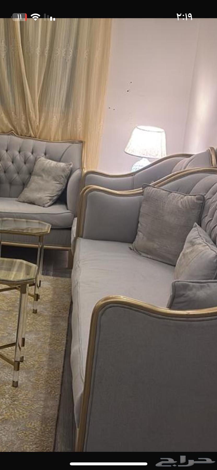 Clean sofa for sale with table, no negotiation with Saeed64588918350210113