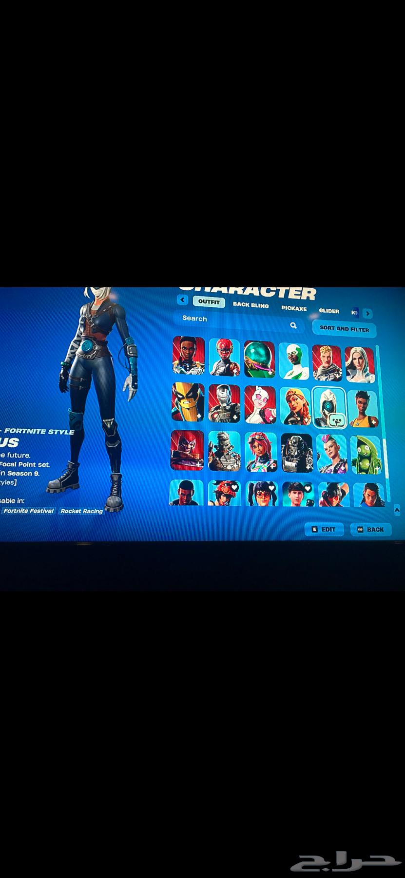 حساب سوني فورت نايت64592420317570113