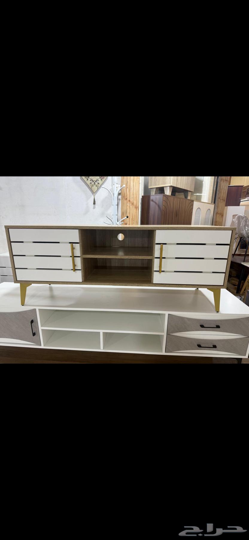 غرفة نوم كاملة مستخدمة شهر بحالة جديدة و غرفة معيشة حرف L64589005559554114