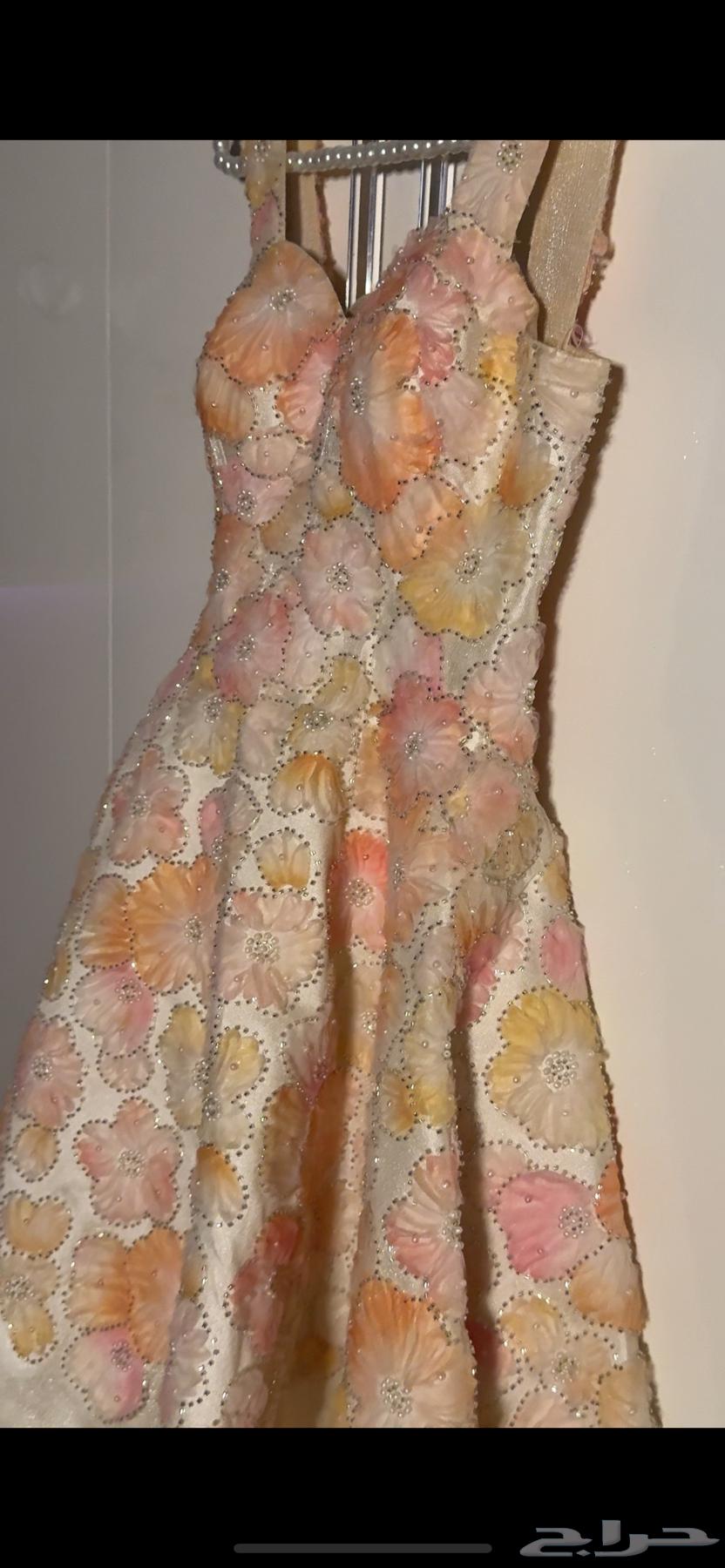 فستان ملبوس مره واحده سعره شراء 1200 وسعر البيع 50064596340944899112