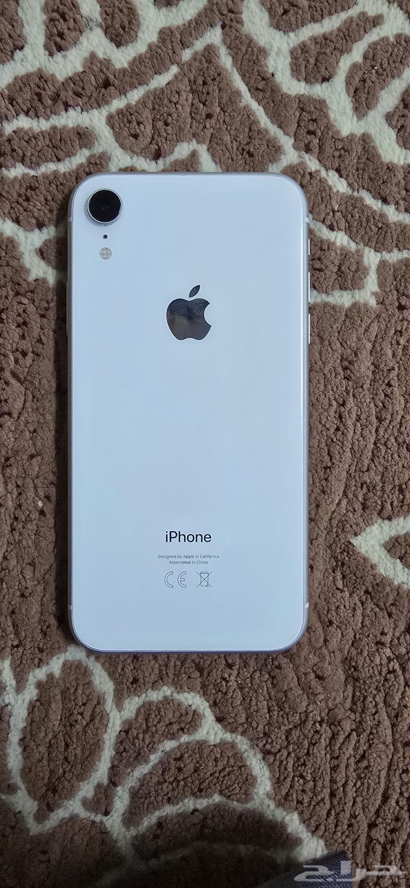 ايفون Xrالجهاز نظيف الشاشه مفيها ولا خدش مع كرتونه بطاريه7864594430482818110