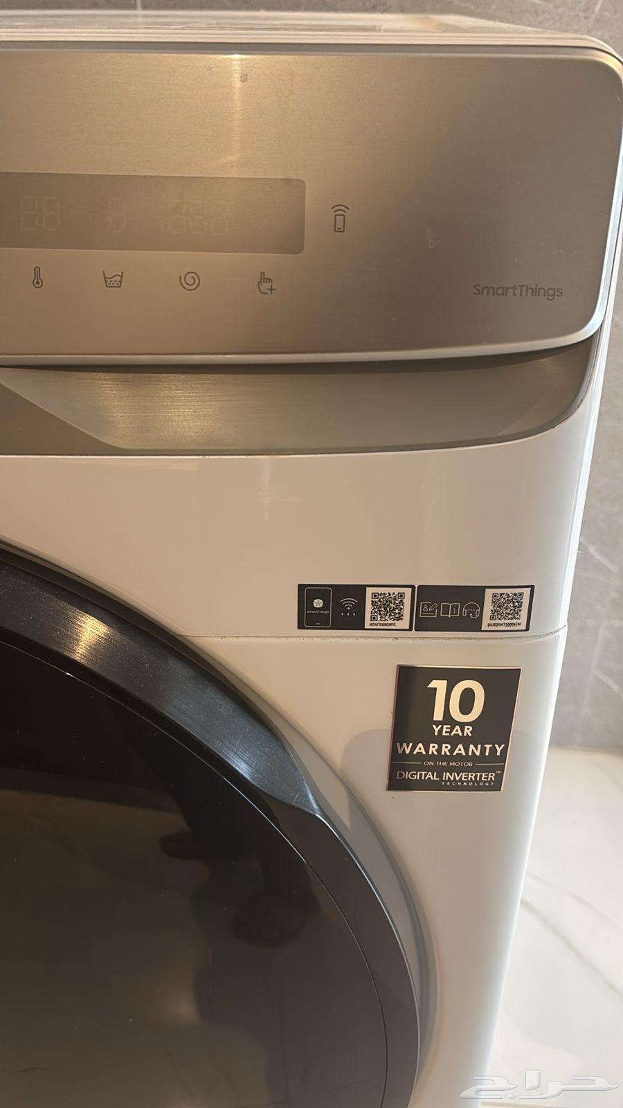 للبيع غساله سامسونج 16 كيلو -تجفيف 10كيلو -واي فاي64591202035203113