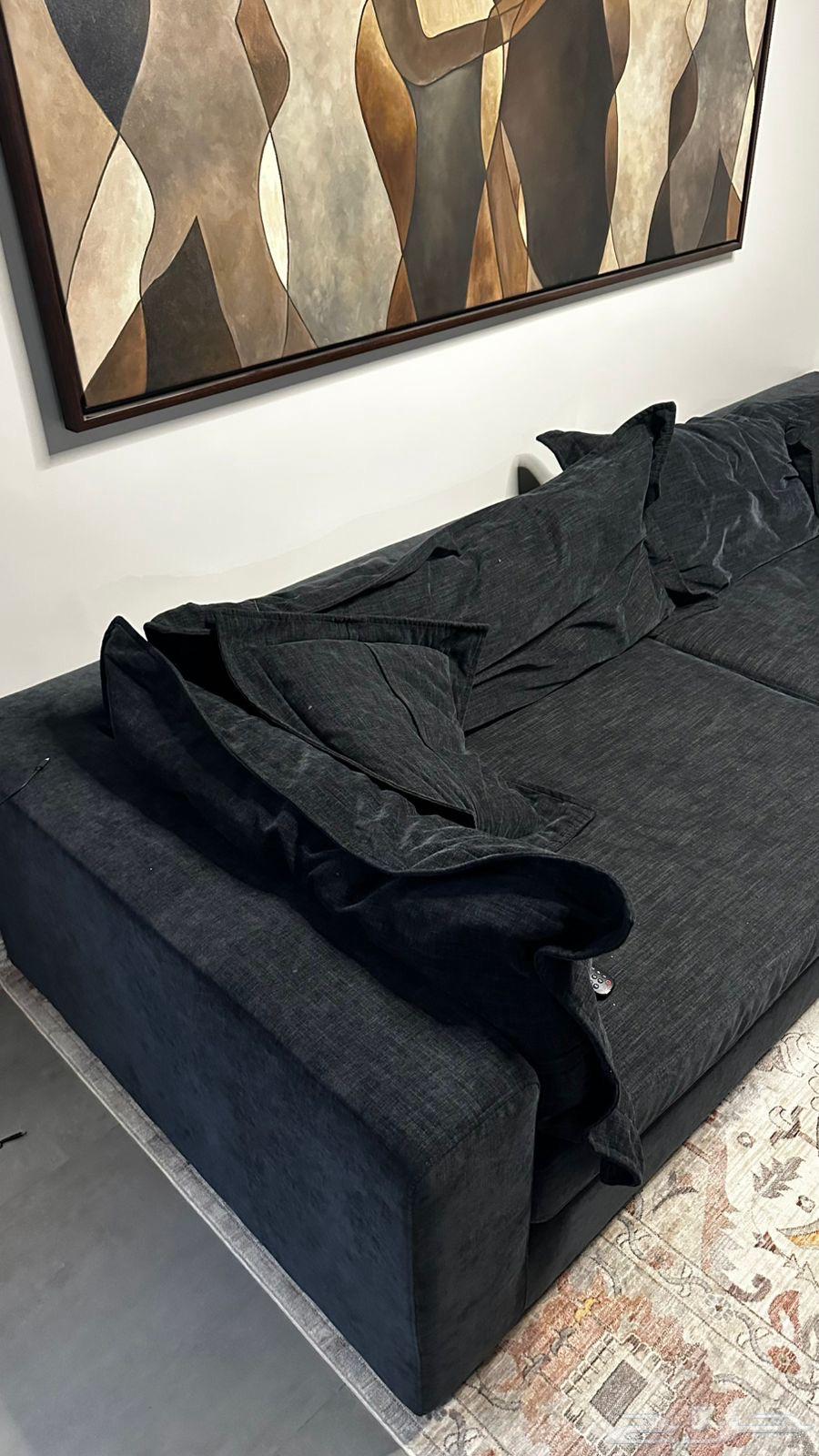 للبيع كنب أمريكي من ريش النعام استخدام 8 شهور64595156640258110