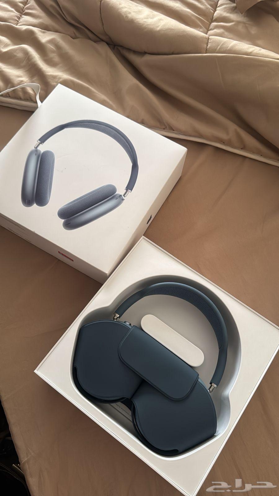 Apple Headset سماعة ابل لون ازرق64595721612931110