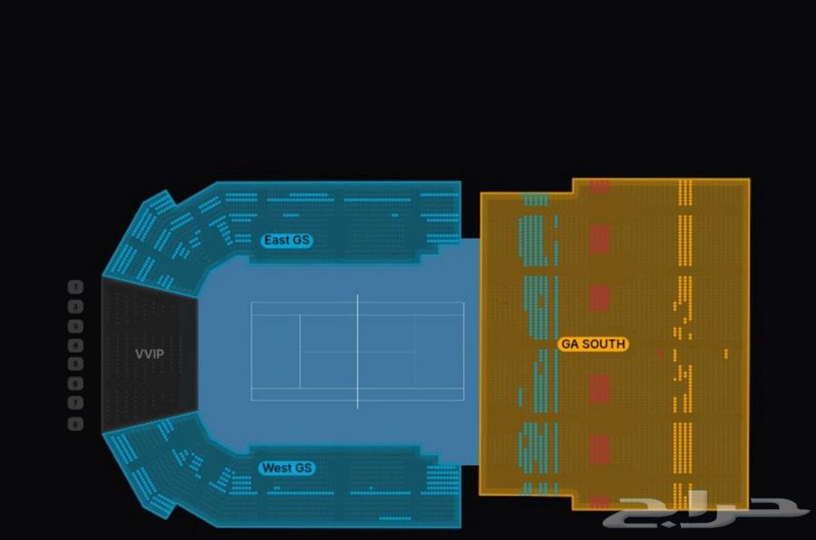 تذكرتين في البوكس الاصفر لليوم الاول - بحضر واسلمك اياها64594011242497111