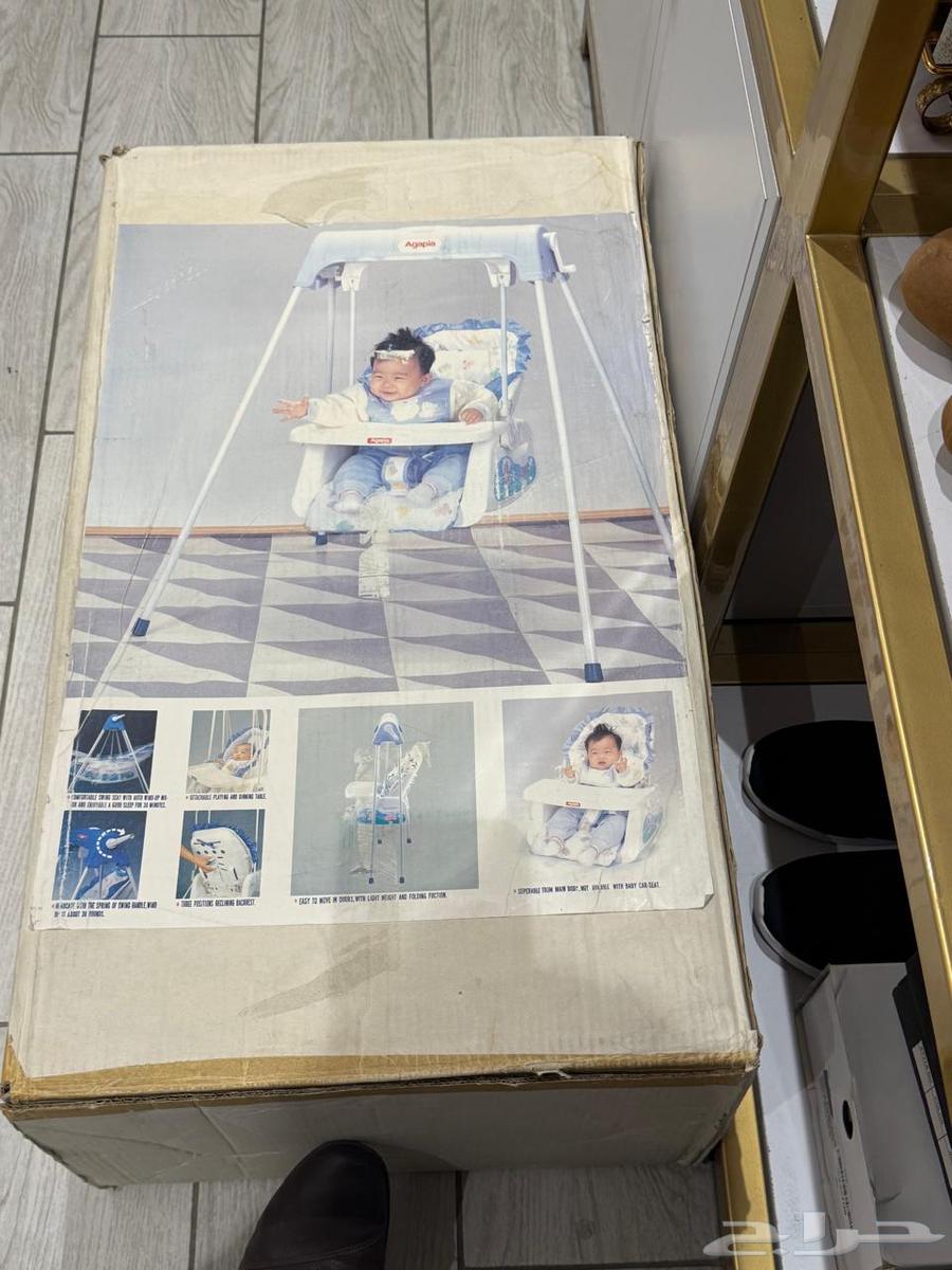 New children's swing with carton, never used64591298755074111