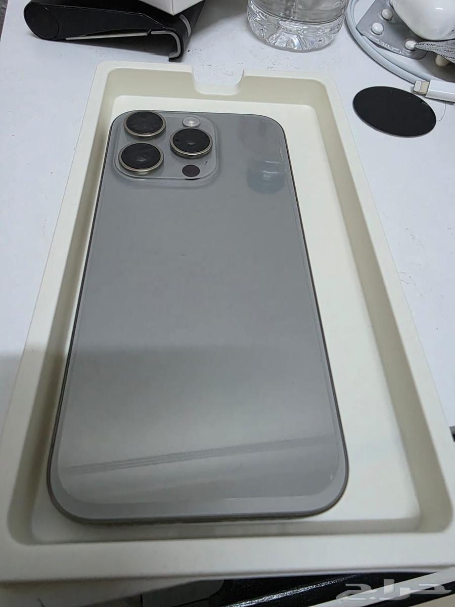 iPhone 15 Pro 256GB in excellent condition with no scratches64589376811010110