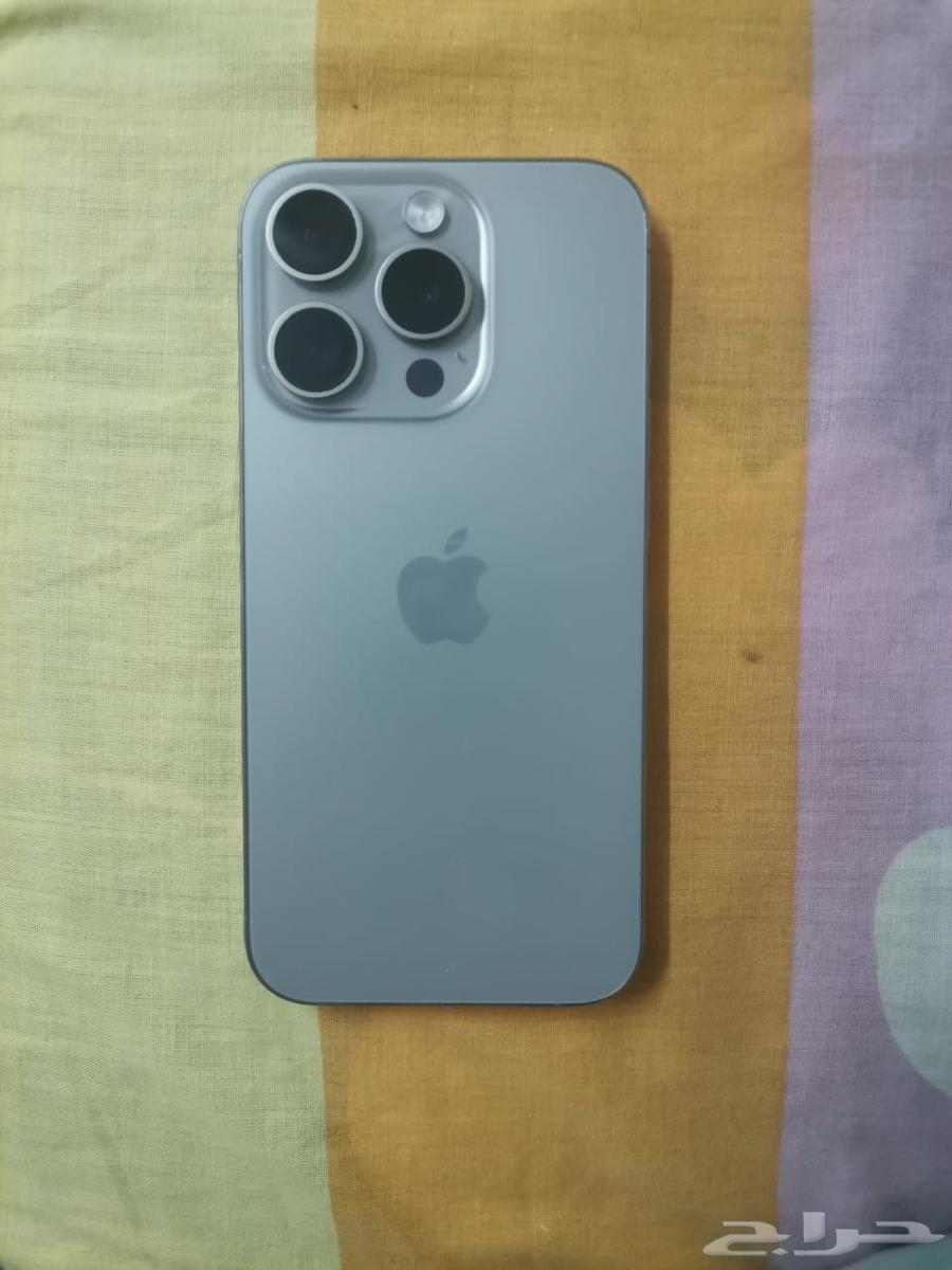 ابل 15 برو تيتانيوم 256 جيجا64596166464258110
