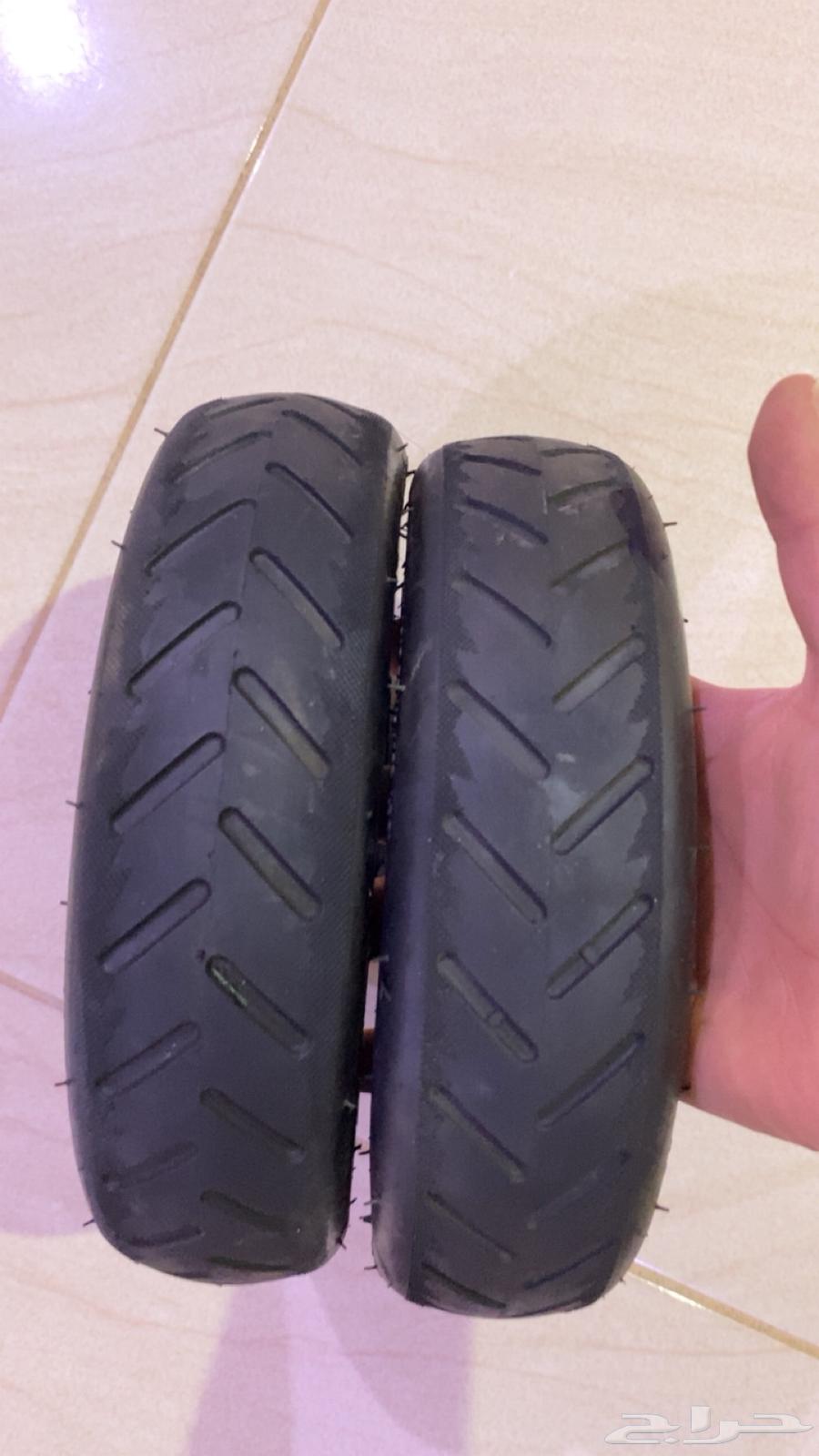 كفرات سكوتر شاومي جديده واحد معه لستك واحد مامعه64596550891779110