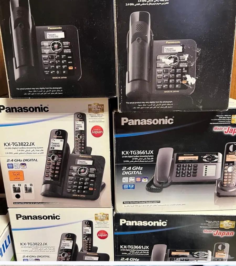 هاتف منزلي لاسلكي باناسونيك أصلي ياباني الوكيل العيسائي64569767350018113