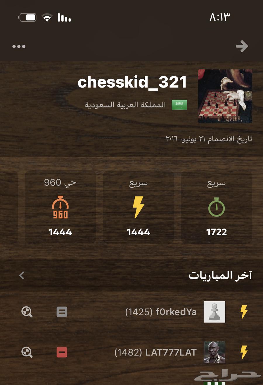 Chess account created 2016 for sale chess.com64581979800834110