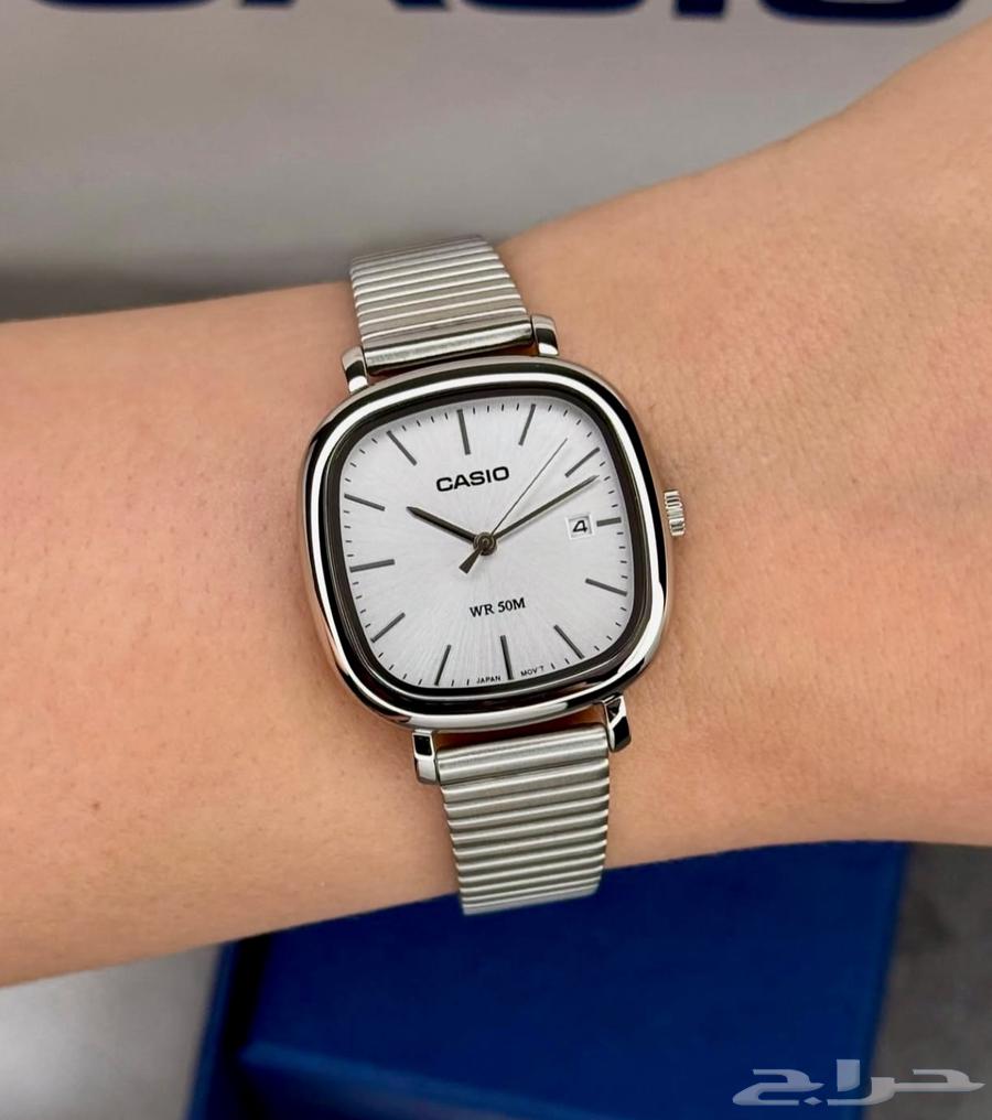 جديد كاسيو للساعات النسائية الأصلية64596538624385112