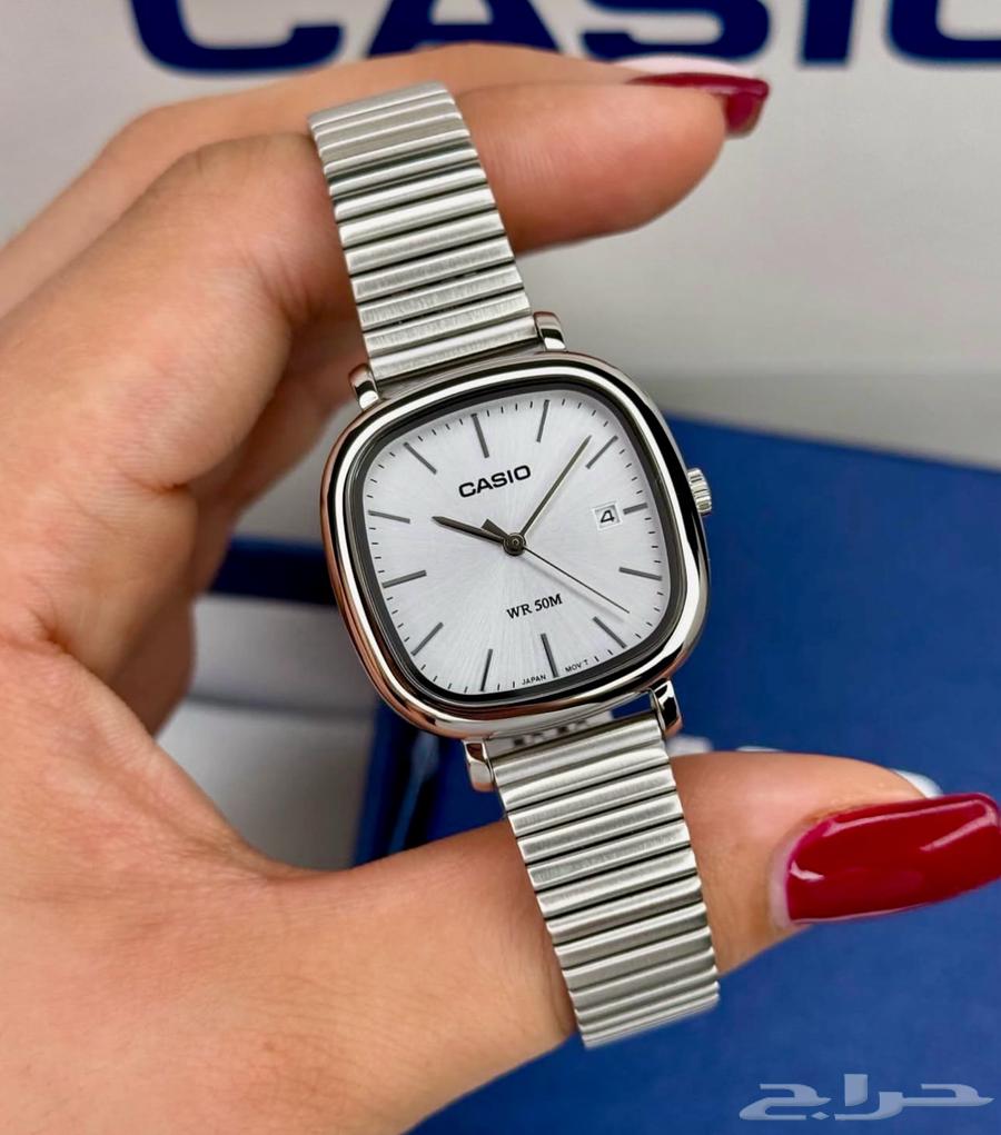 جديد كاسيو للساعات النسائية الأصلية64596538624385111