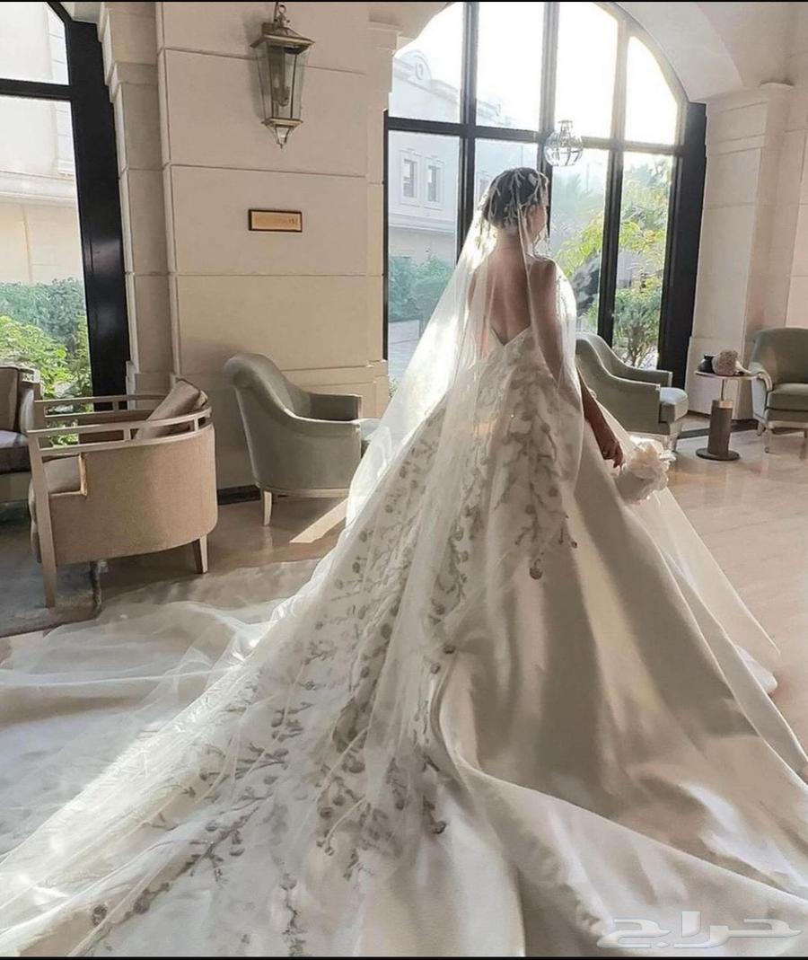 فستان زفاف   المصممة سارة القسامي64598227882114110