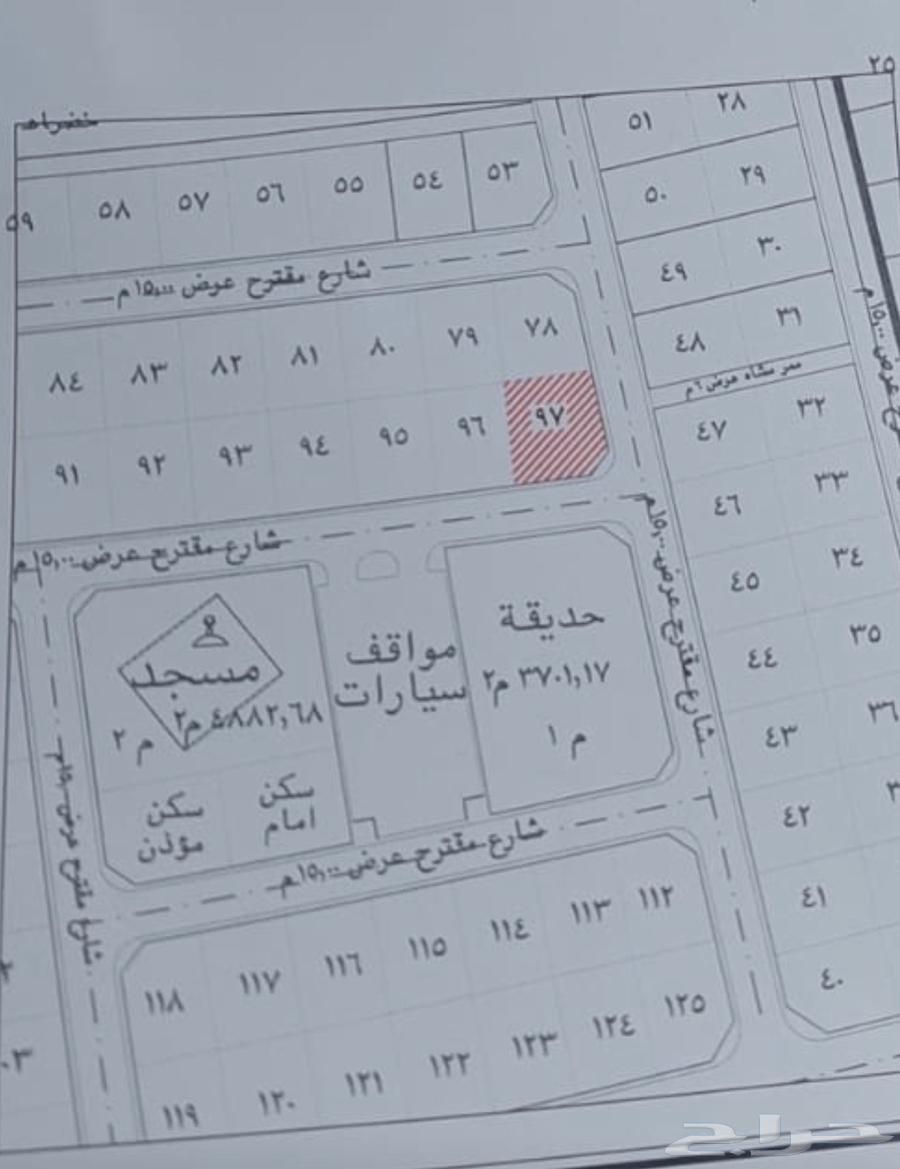 Corner plot for sale in Bani Sar, Al-Judayl 164145144863873111