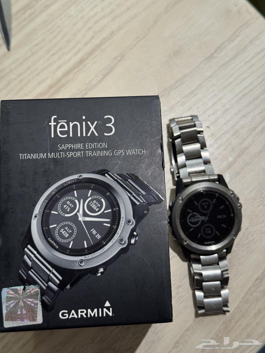 ساعة جارمن ذكية (( فينيكس 3 ))64598511542147114