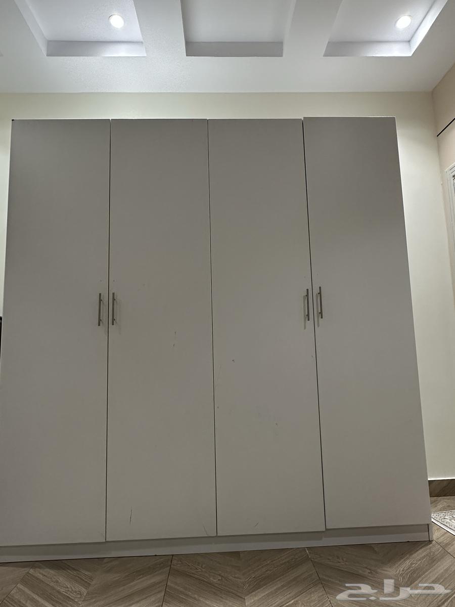 دولاب تطبيق وتخزين باللون الابيض64598843959299110