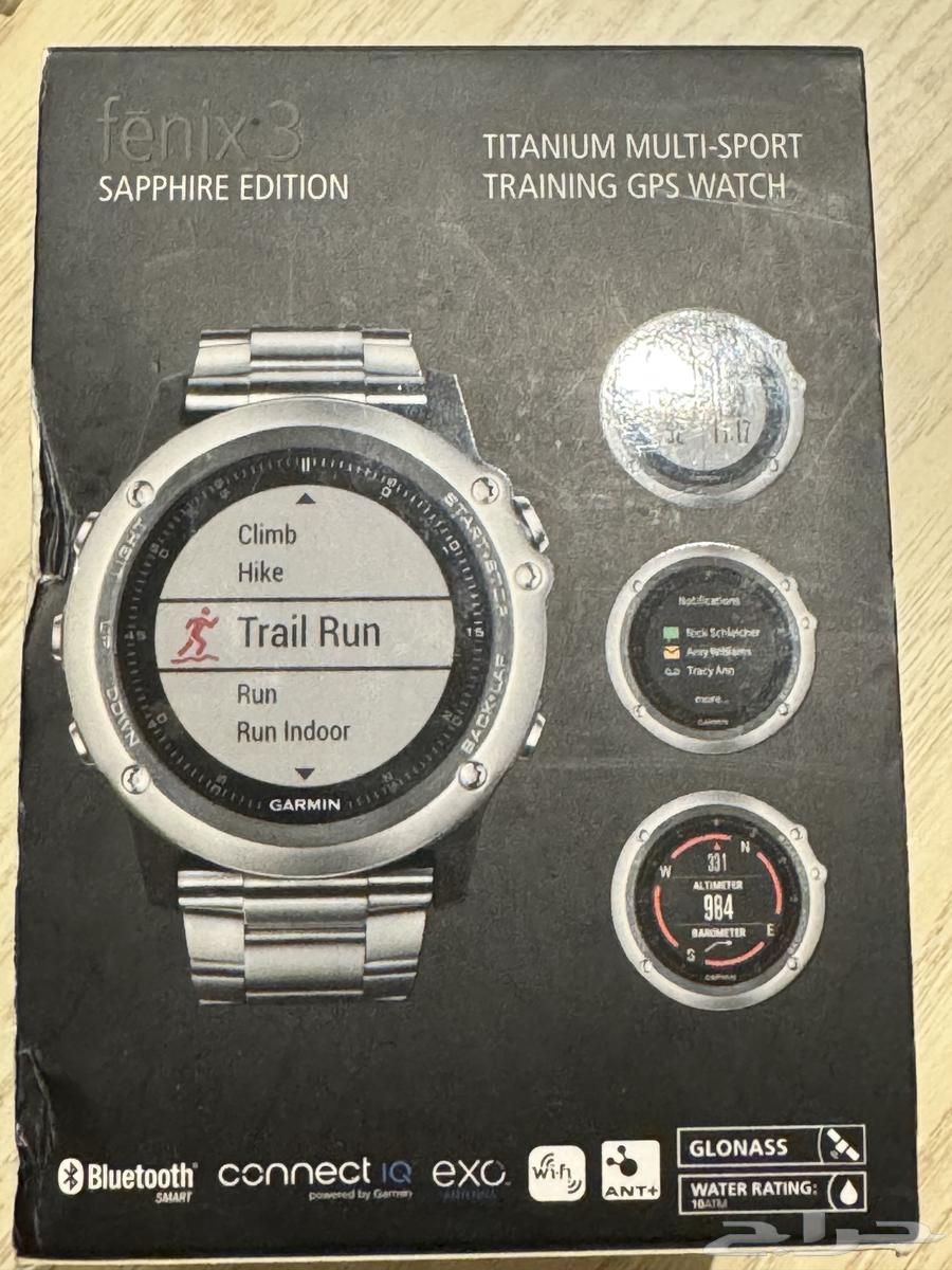 ساعة جارمن ذكية (( فينيكس 3 ))64598511542147111