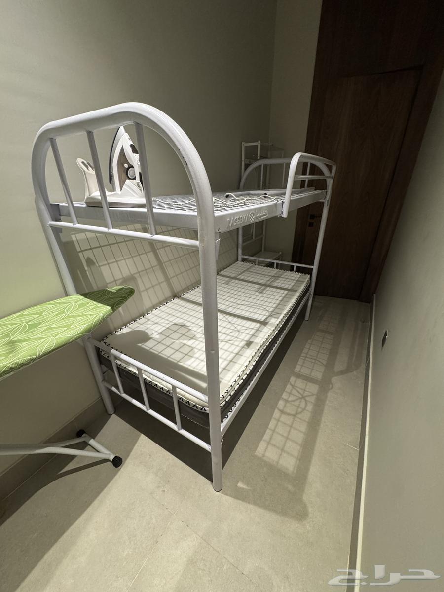 سرير حديد قوي دورين جديد مع ستاند تعليق ومرايه64596870798595110