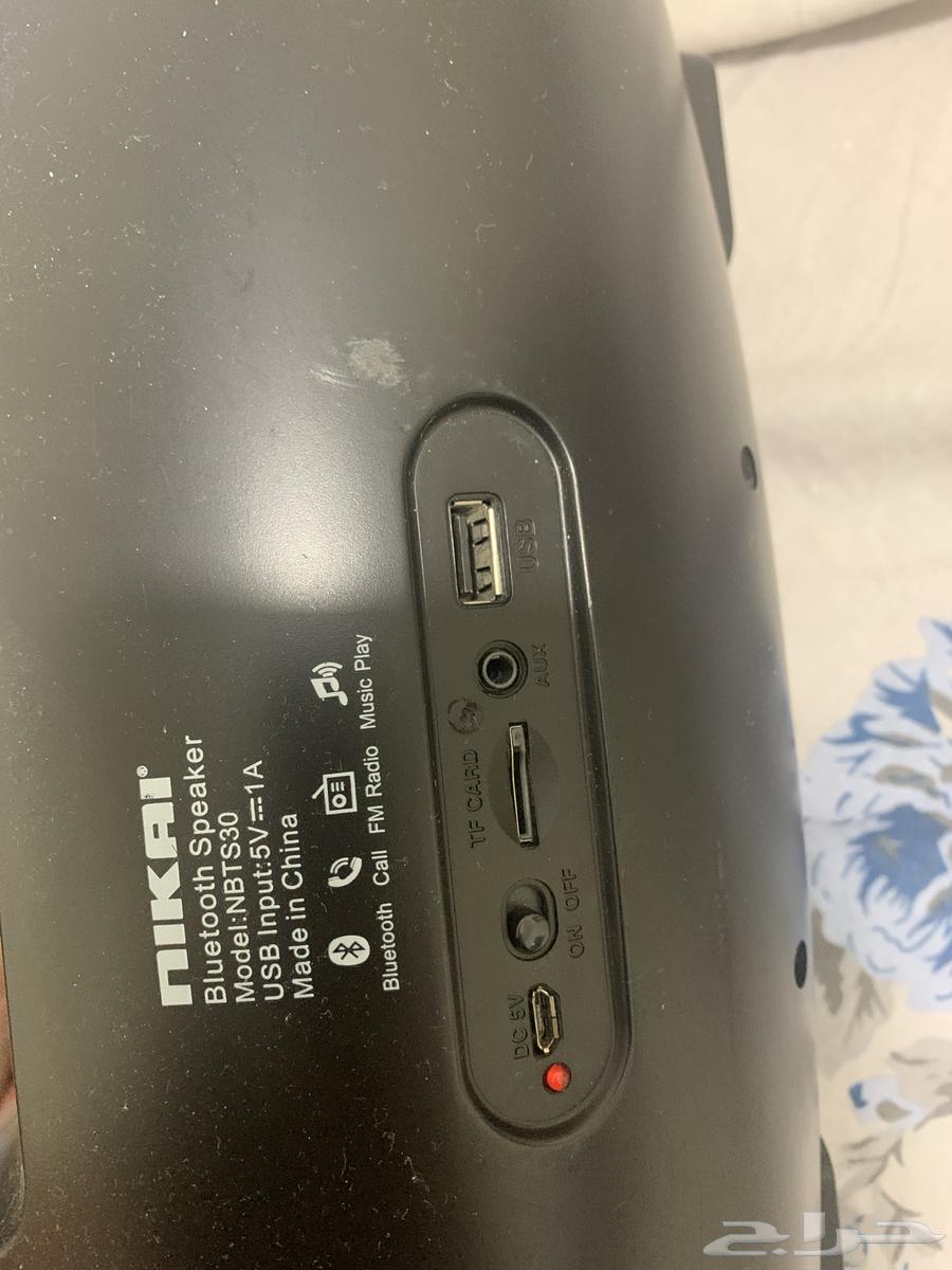 مكبر صوت مره صوته عالي حالته ممتازه64598240100610111