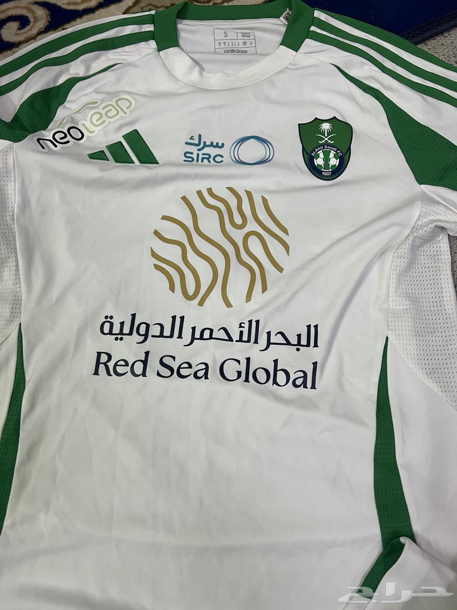 Al-Ahli T-shirt for player Fahad Al-Rashidi, original on Al-Somah64597960496515112