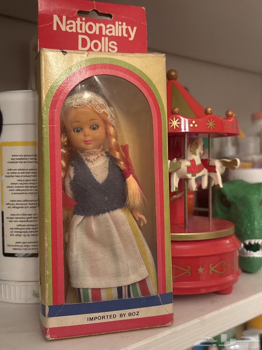 دمية نادرة عام 1960-1975 عين متحركة الدولة فنلاند64597520027010110